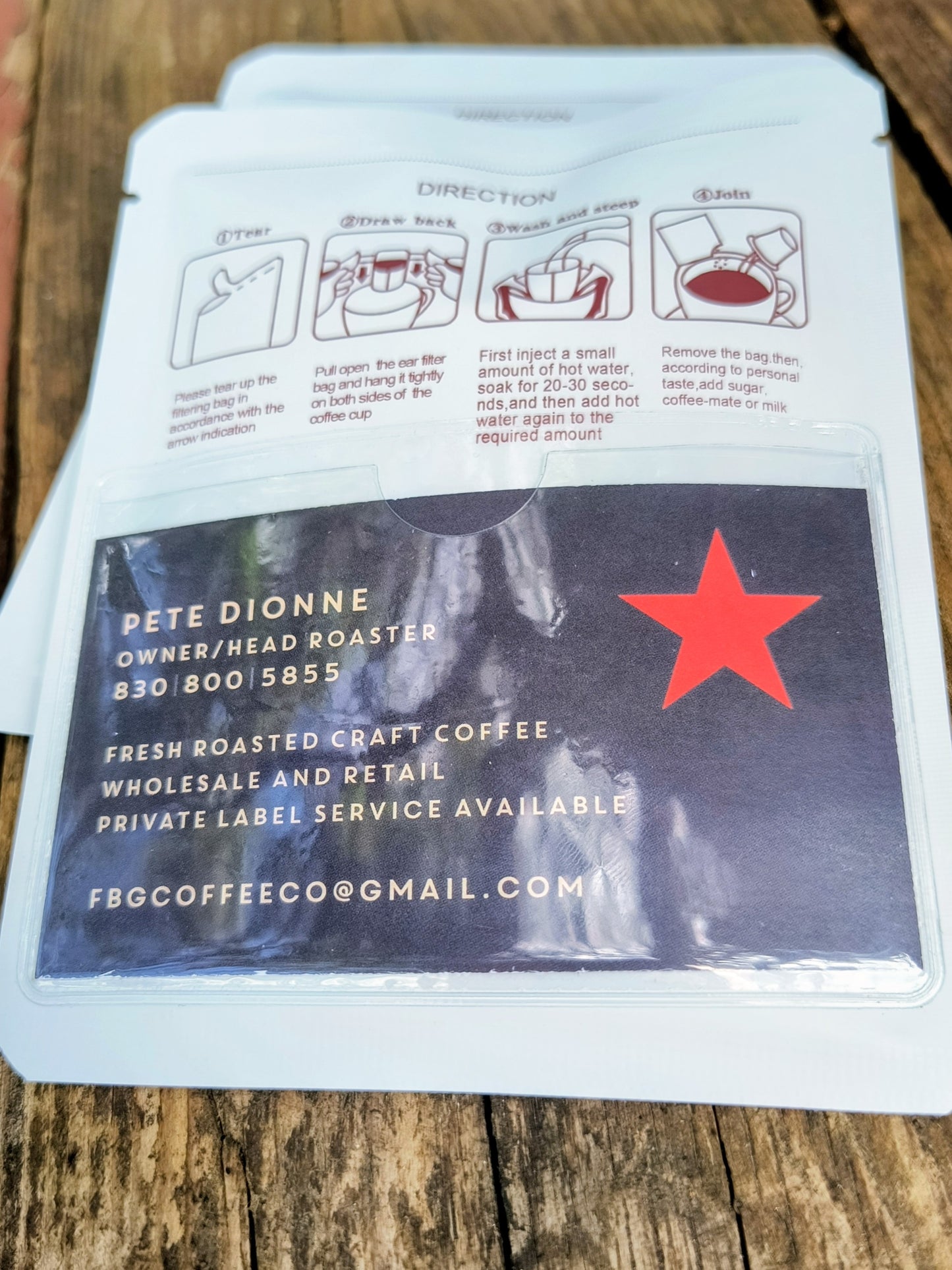 Personal Pour Over Pouches