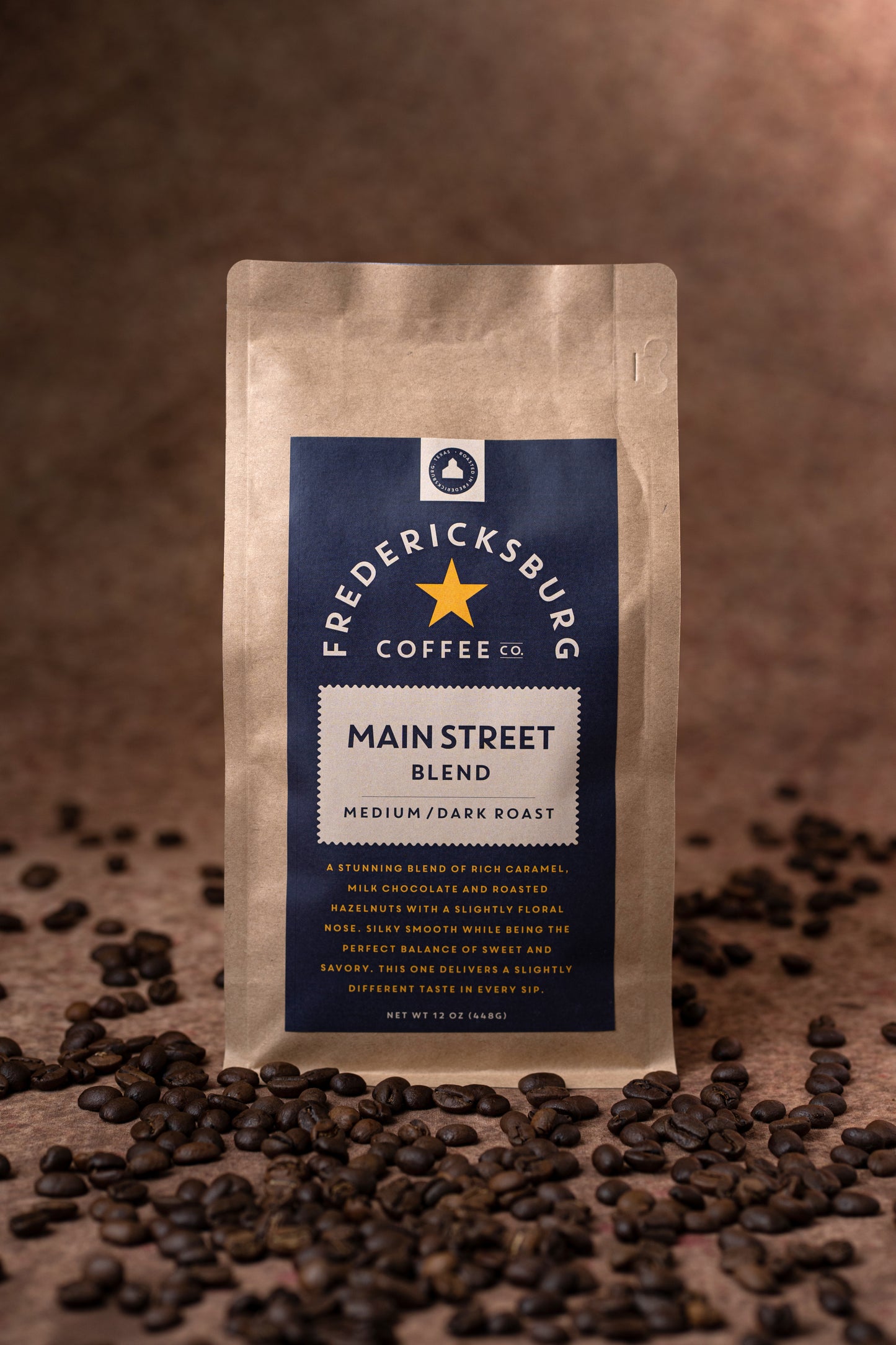 Medium Dark Roast Coffee, Main Street Blend