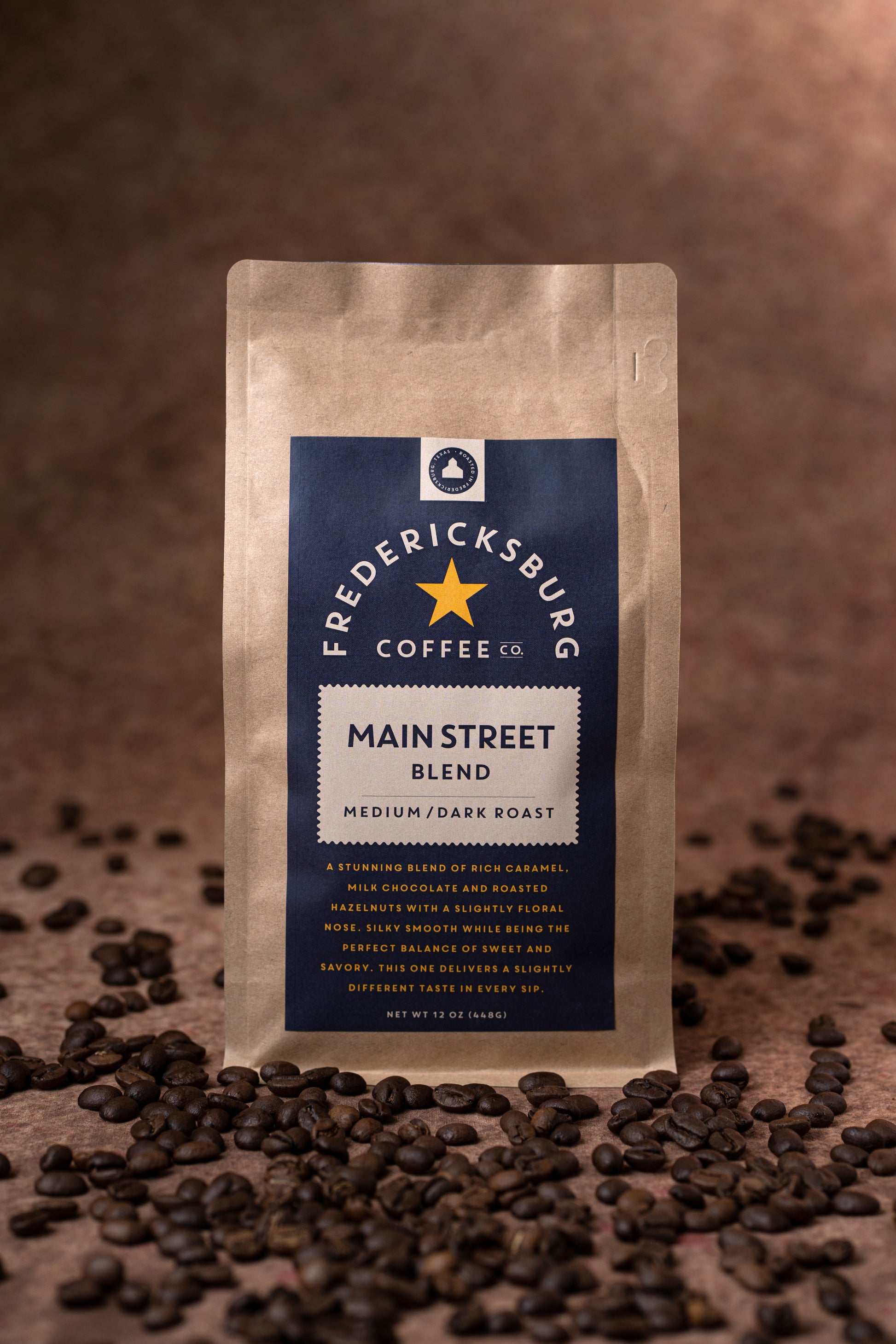 Medium Dark Roast Coffee, Main Street Blend