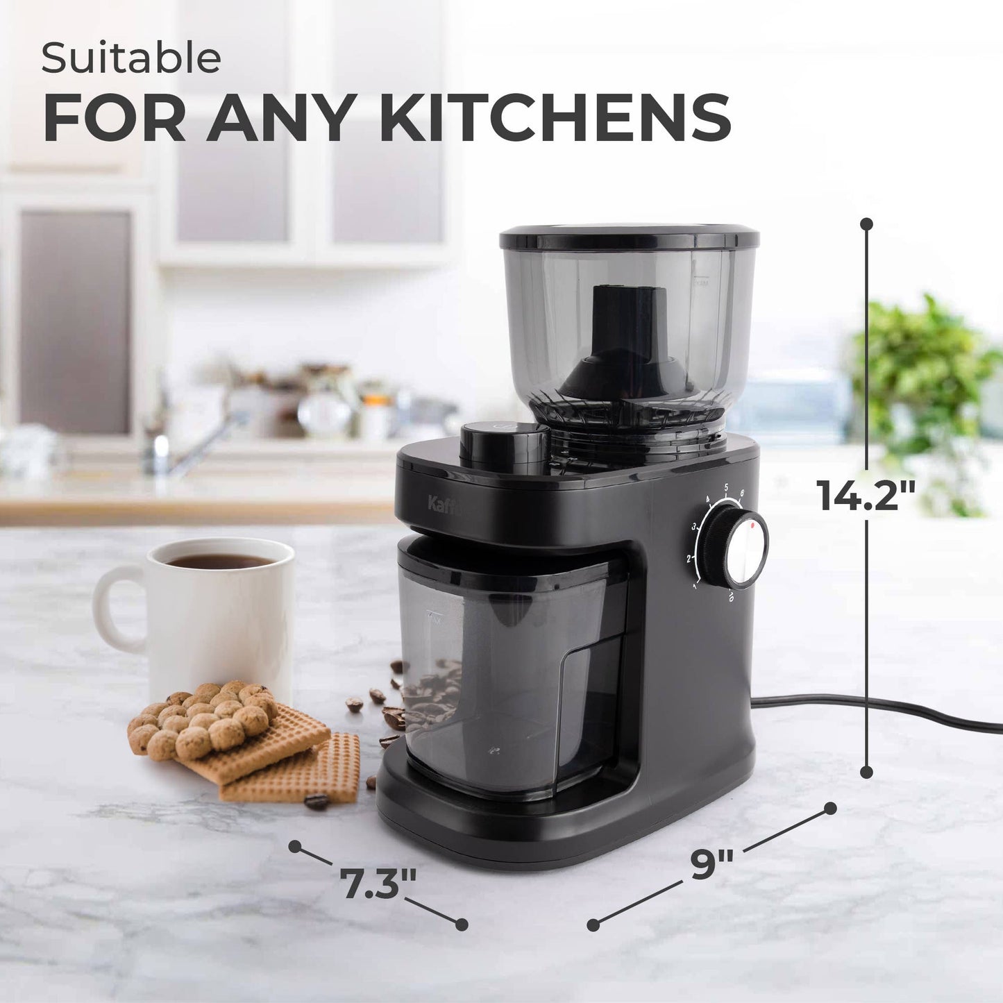 Electric Burr Coffee Grinder
