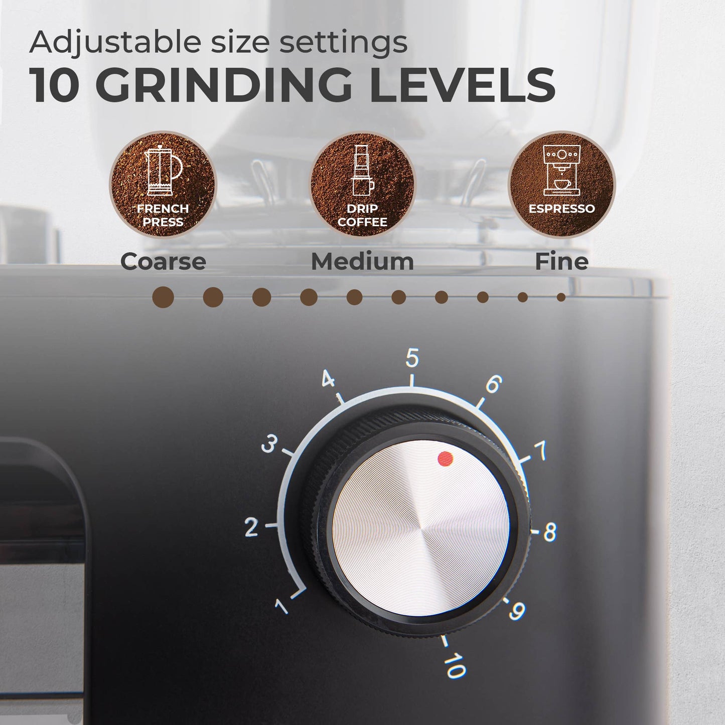 Electric Burr Coffee Grinder