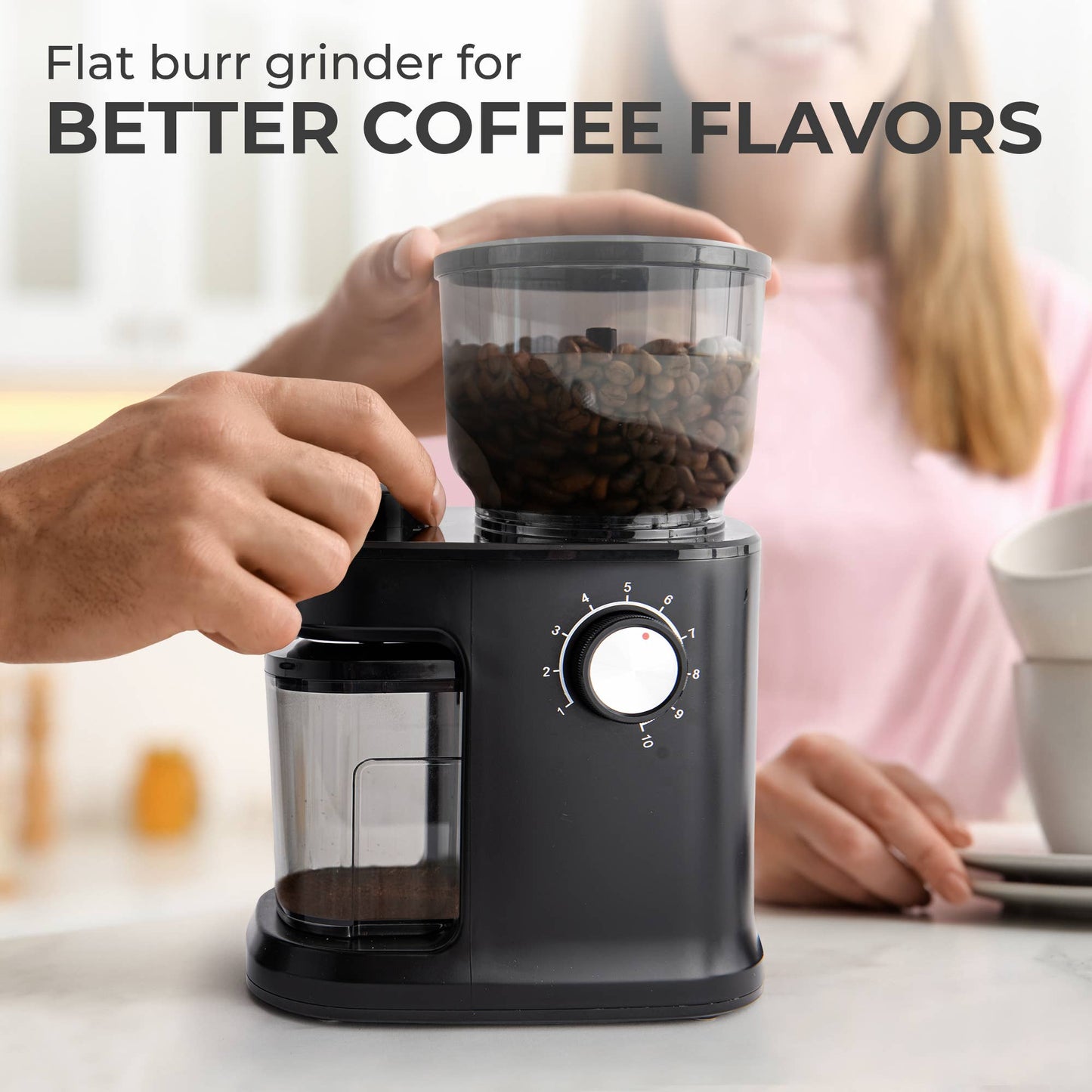 Electric Burr Coffee Grinder