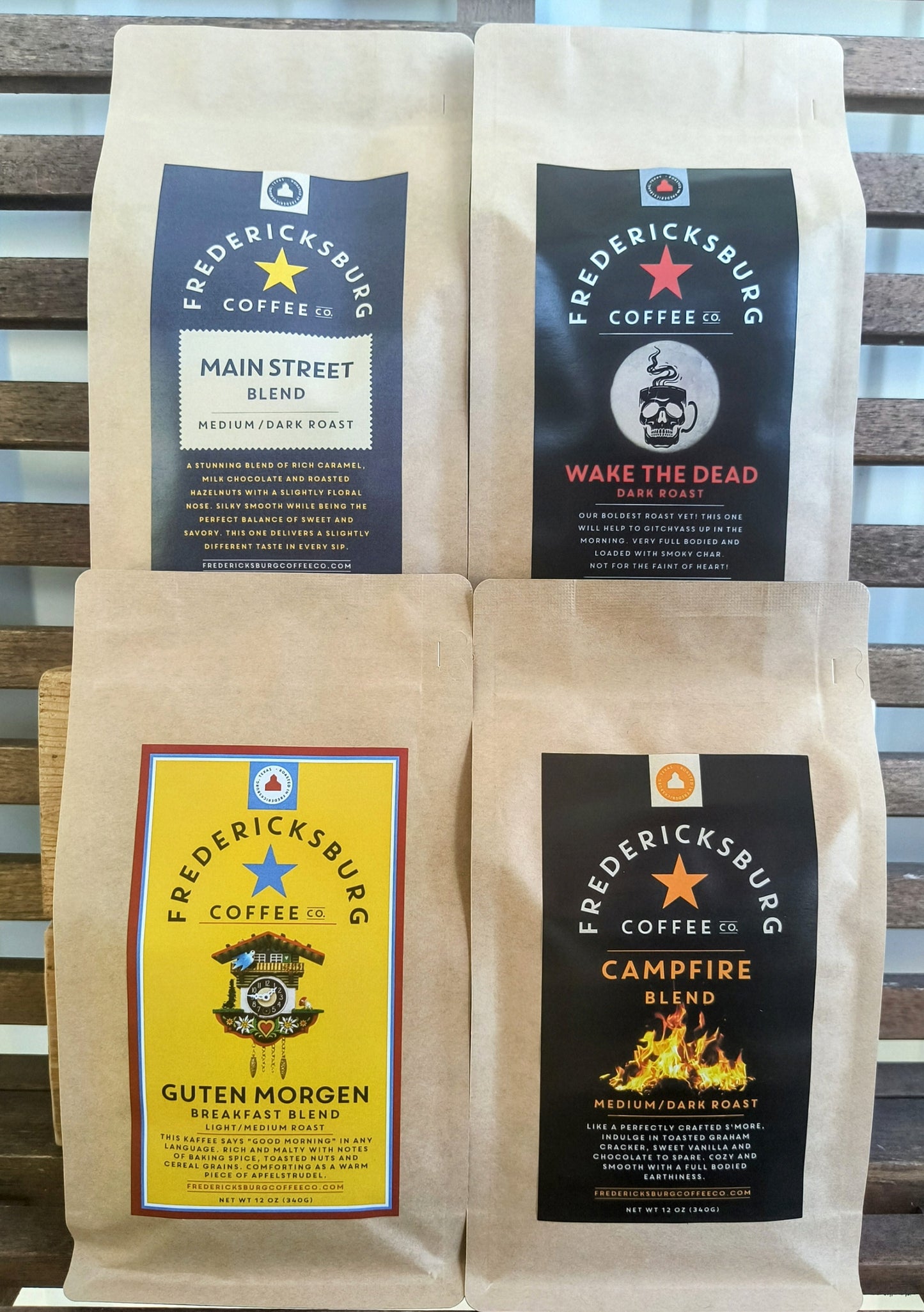 FBG Roasted Coffee Light Medium Dark Roast Breakfast Blend