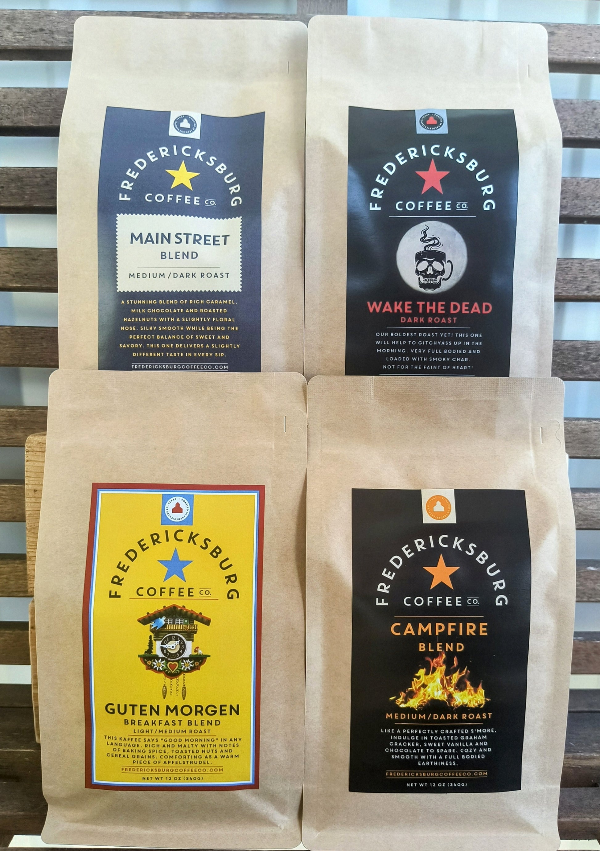FBG Roasted Coffee Light Medium Dark Roast Breakfast Blend