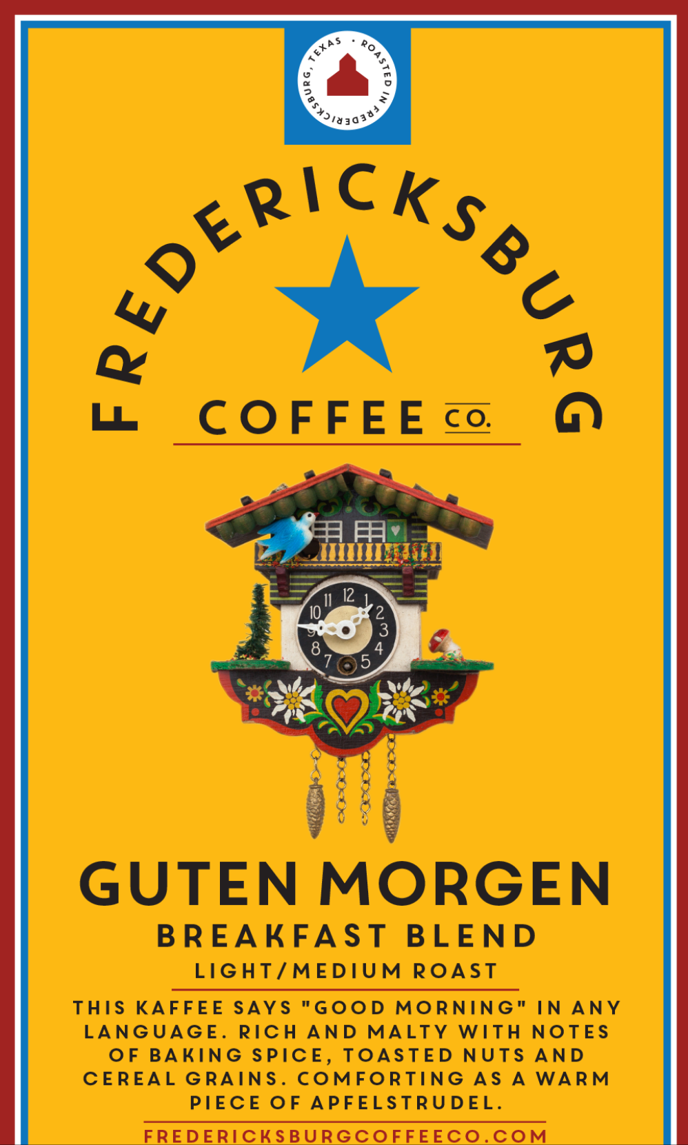 Guten Morgan Breakfast Blend (Light/Medium Roast)