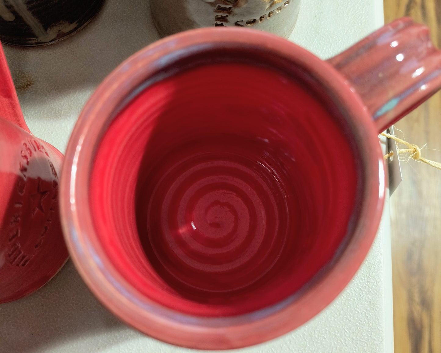 Hand Thrown Branded Mug by Hill Country Pottery