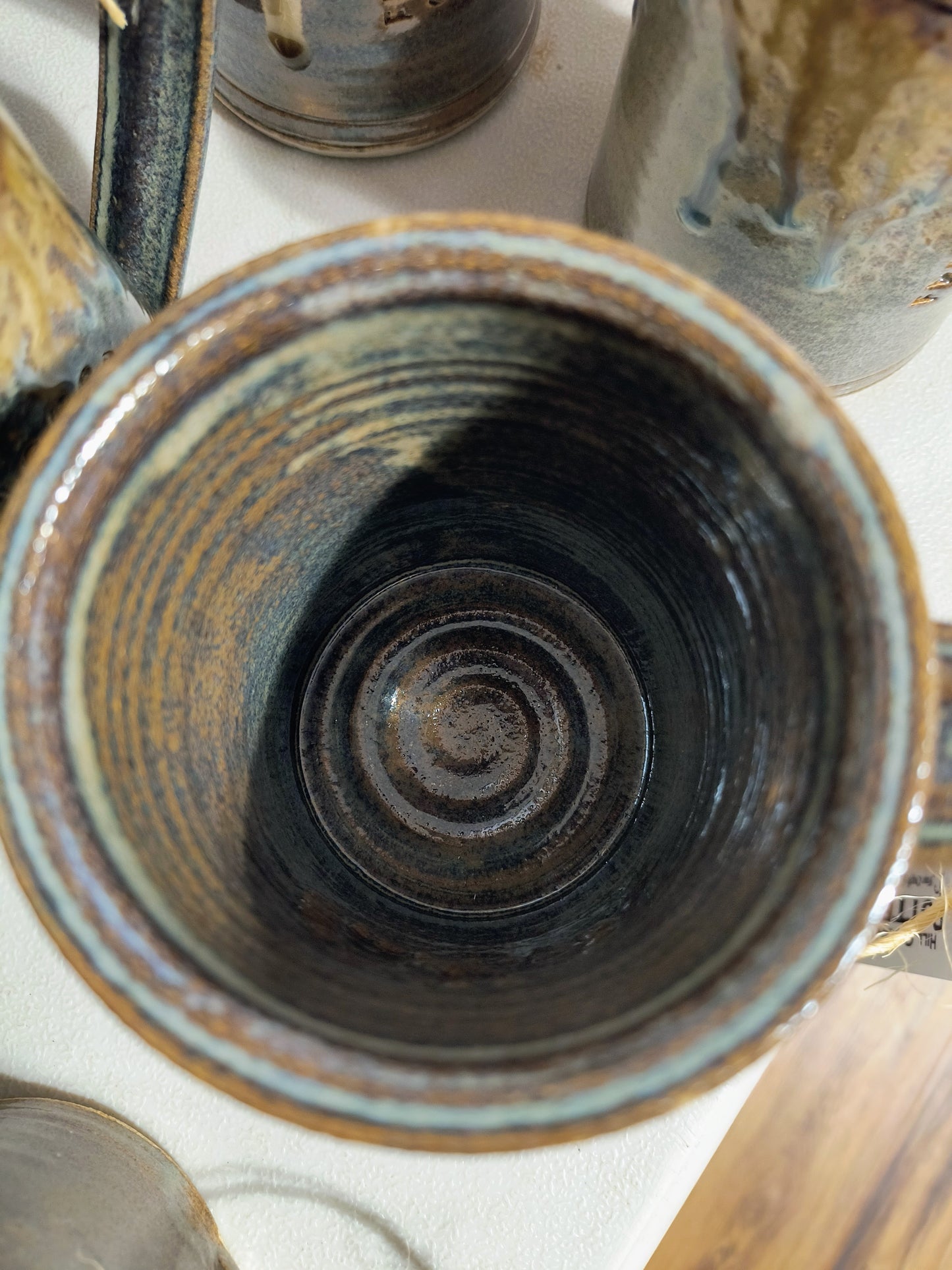 Hand Thrown Branded Mug by Hill Country Pottery