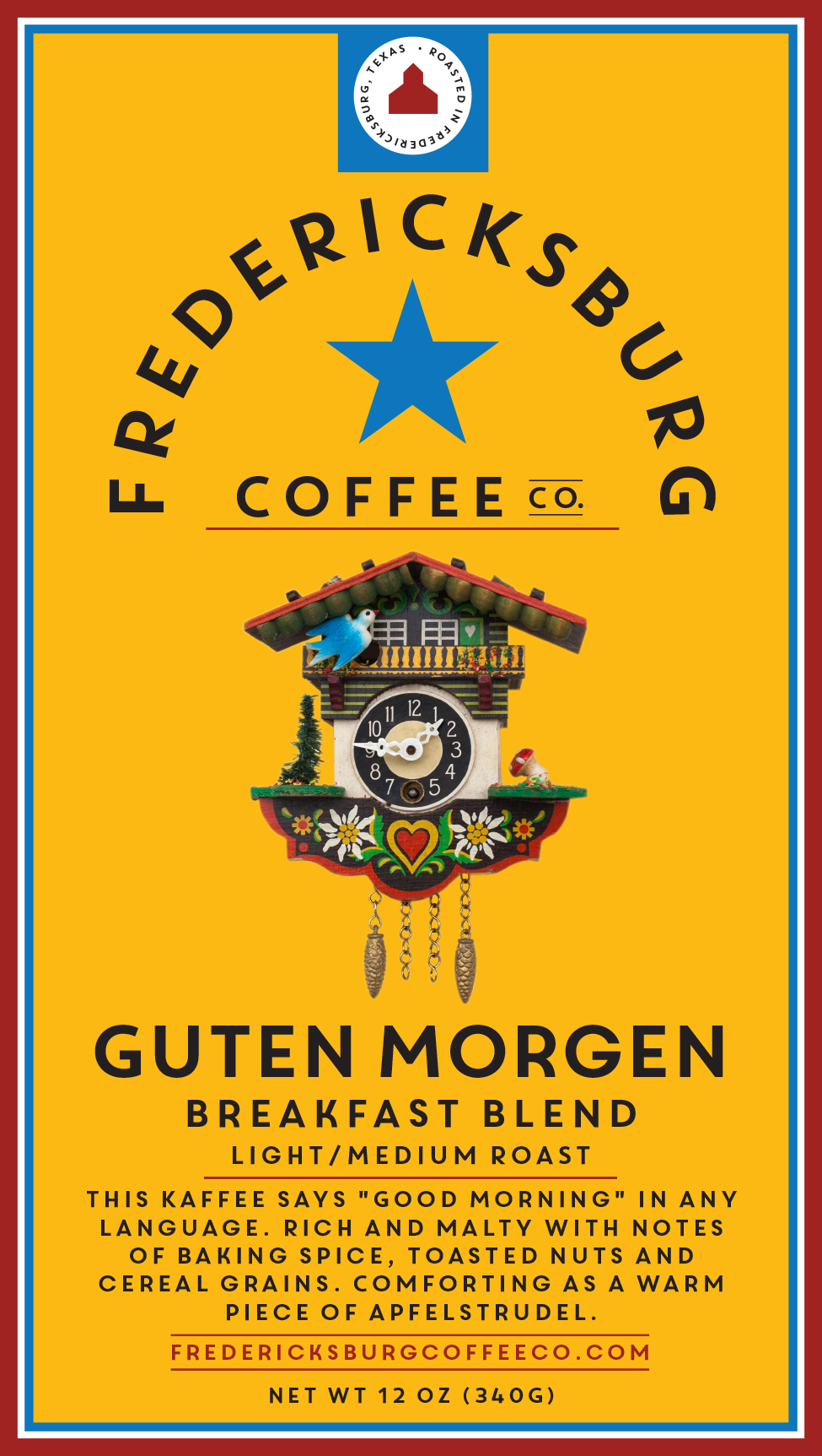 Guten Morgan Breakfast Blend (Light/Medium Roast)